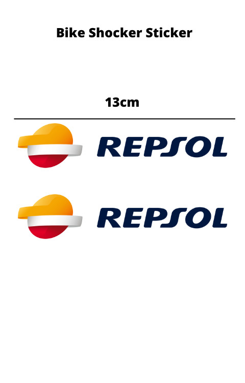 Repsol Shocker Sticker | Bike Shocker Sticker
